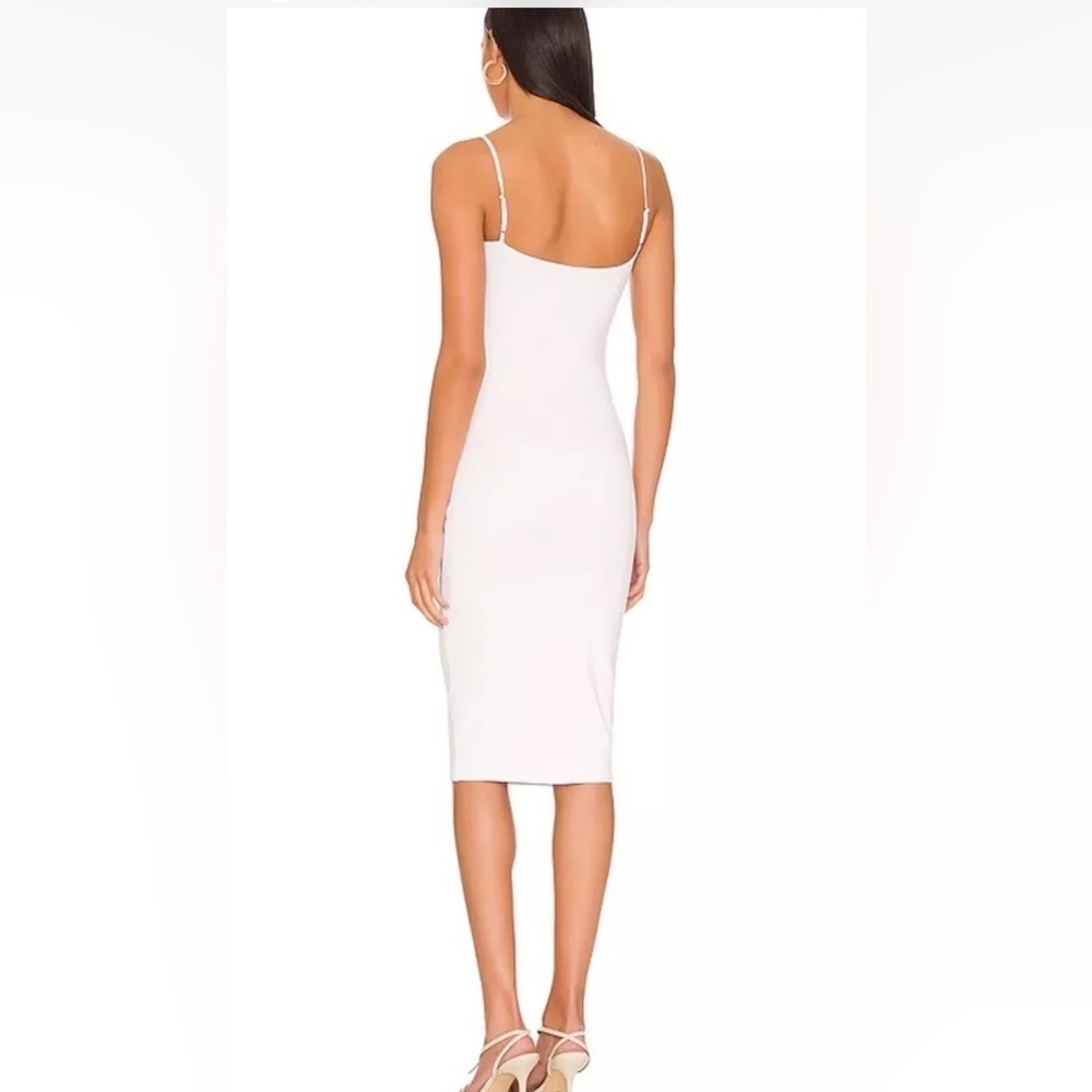 Re Ona Sweetheart‎ Midi Dressin White Sz S - Picture 2 of 7